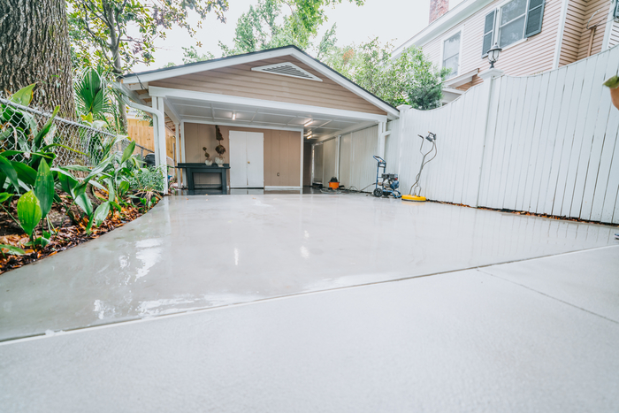 Epoxy Flooring concrete installation in Louisville