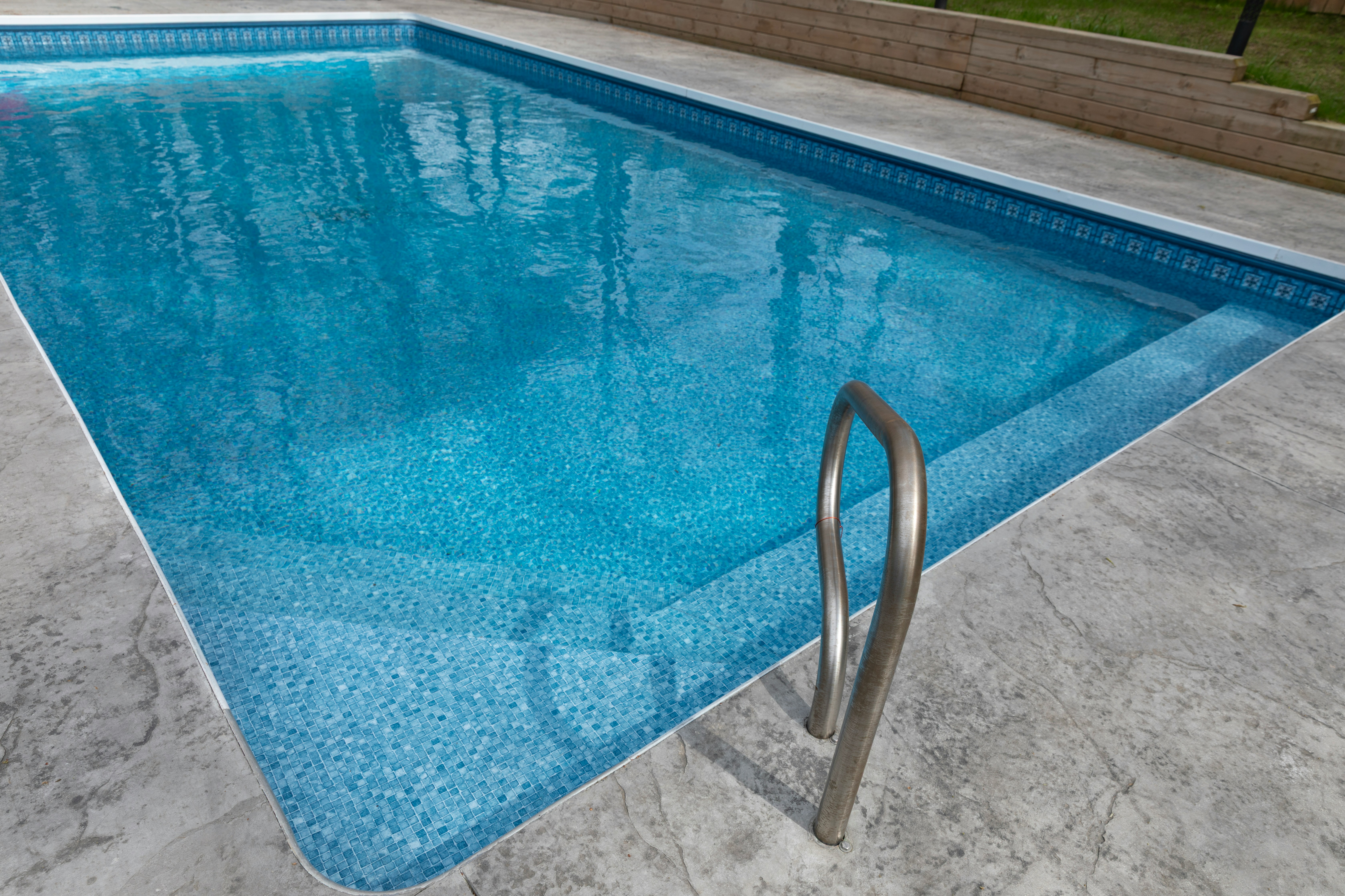 Pool Deck concrete installation in Louisville